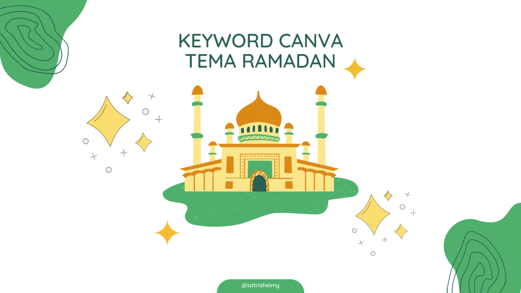 Keyword Element Canva Tema Ramadan